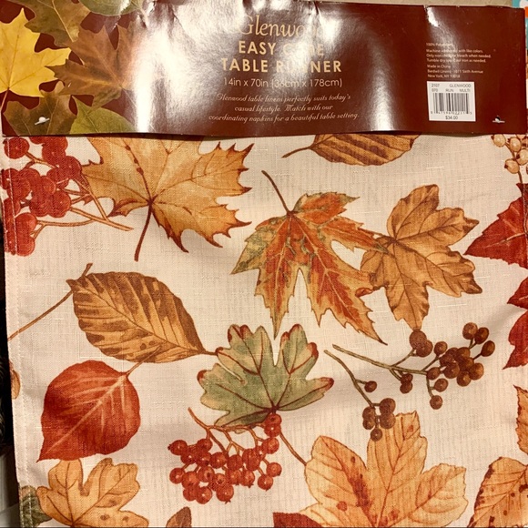 Bardwil Harvest Glenwood 70" Runner fall yellow - Picture 6 of 6